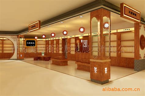 三门茶叶展柜图片大全